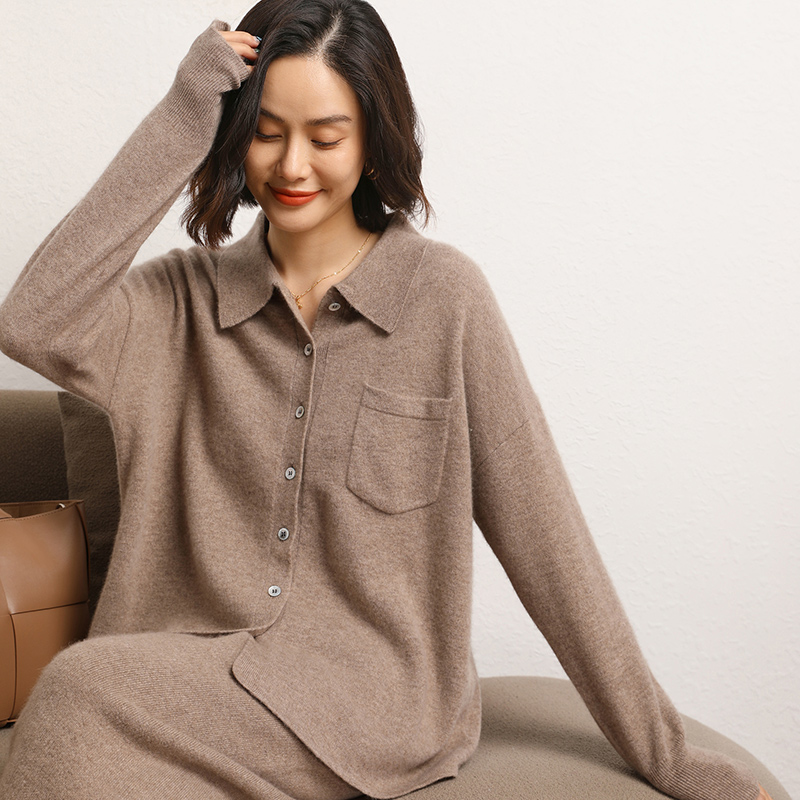 Sonbahar kadın Hırka % 100% Ka - Wool Coat Peacoat incelemesi ve fiyatı