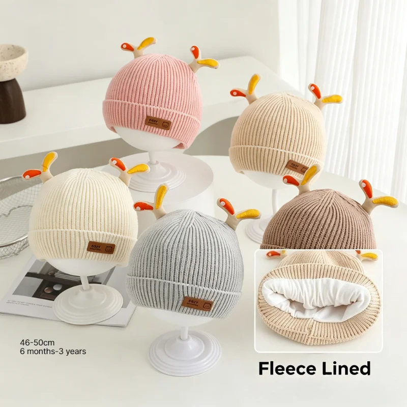 Çocuk Şapkası 46-50cm 6M-3Y Kı - Knit Beanie Hat Warm incelemesi ve fiyatı