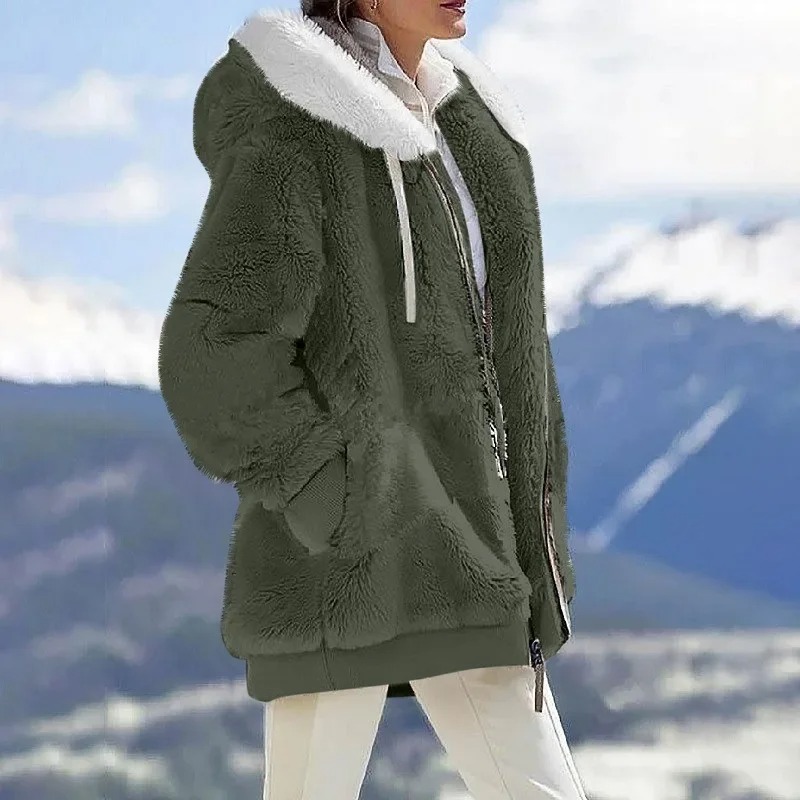 2025 Kışlık Sıcak Kadın Montla - Wool Coat Peacoat incelemesi ve fiyatı