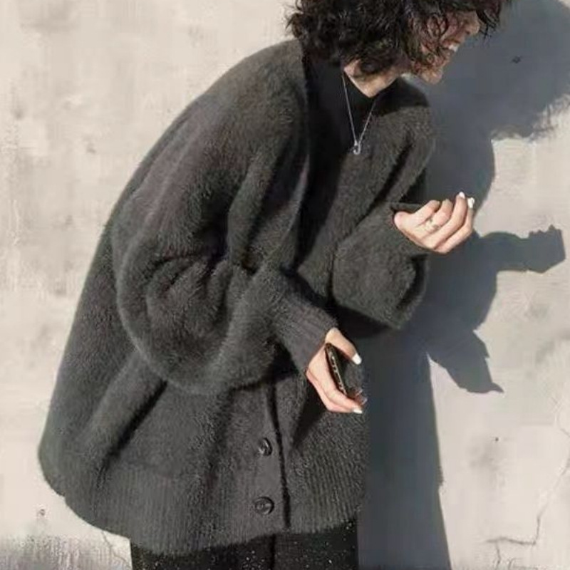 İmitasyon Vizon Polar Kazak Üs - Wool Coat Peacoat incelemesi ve fiyatı